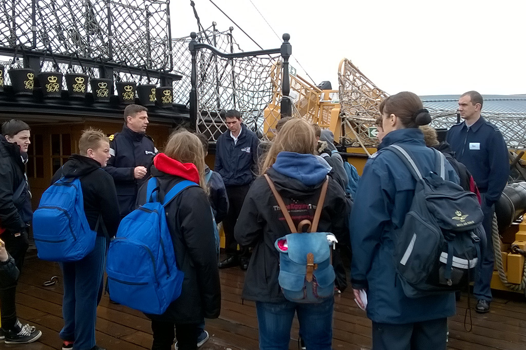 Visit to HMS Victory
