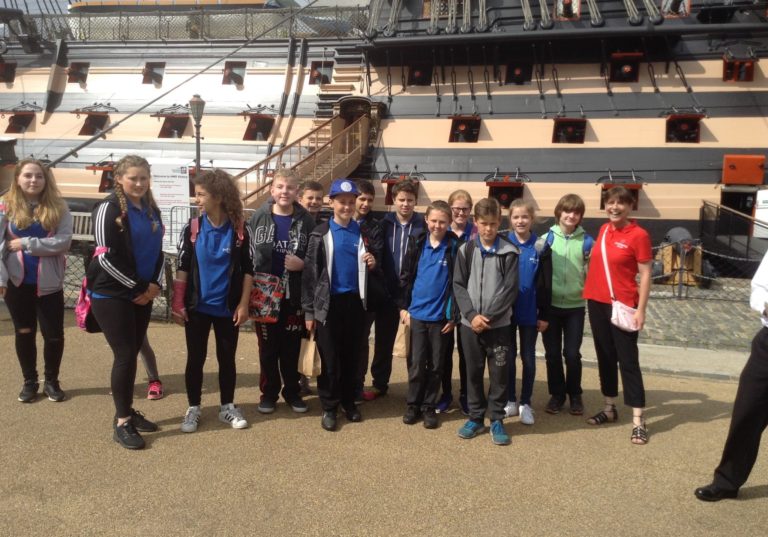 Blue Skies Level 1 enjoy executive tour of HMS Victory
