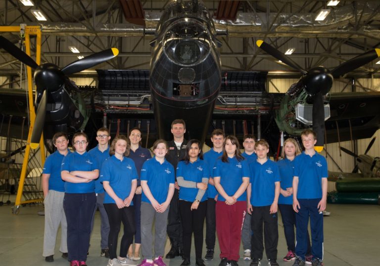 Level 1 students visit the Battle of Britain Memorial Flight