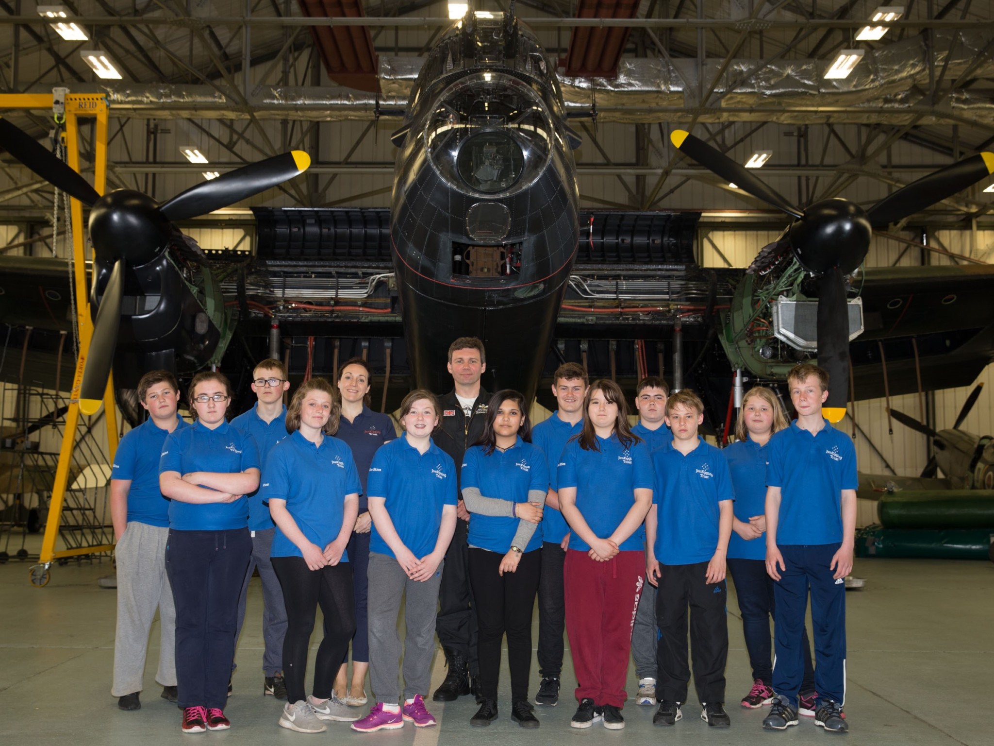 Level 1 students visit the Battle of Britain Memorial Flight