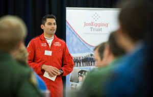 The Jon Egging Trust Blue Skies graduation for the Lincolnshire area was held at Priory Witham School, Lincoln on 27th May 2016. The Graduation was the culmination of 4 months of sessions in partnership with various RAF bases across the region. Students from the school aged between 12 and 15 learnt about leadership, teamwork and met inspirational role models as part of the Blue Skies programme. Today saw the students stand up in front of an audience, which included The Red Arrows, and Royal AIr Force personnel. The students presented what they learnt on the course, and were given their certificates. For more information on the Jon Egging Trust and the Blue Skies program visit www.joneggingtrust.org.uk