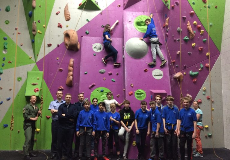 Field promotions for Barnes Wallis students at RAF Waddington