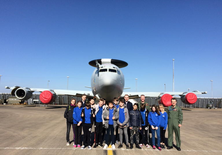 Teamwork skills develop at RAF Waddington