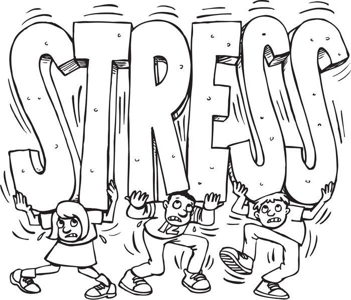 stress cartoon - East Anglia Jon Egging Trust stress cartoon - East Anglia Jon Egging Trust