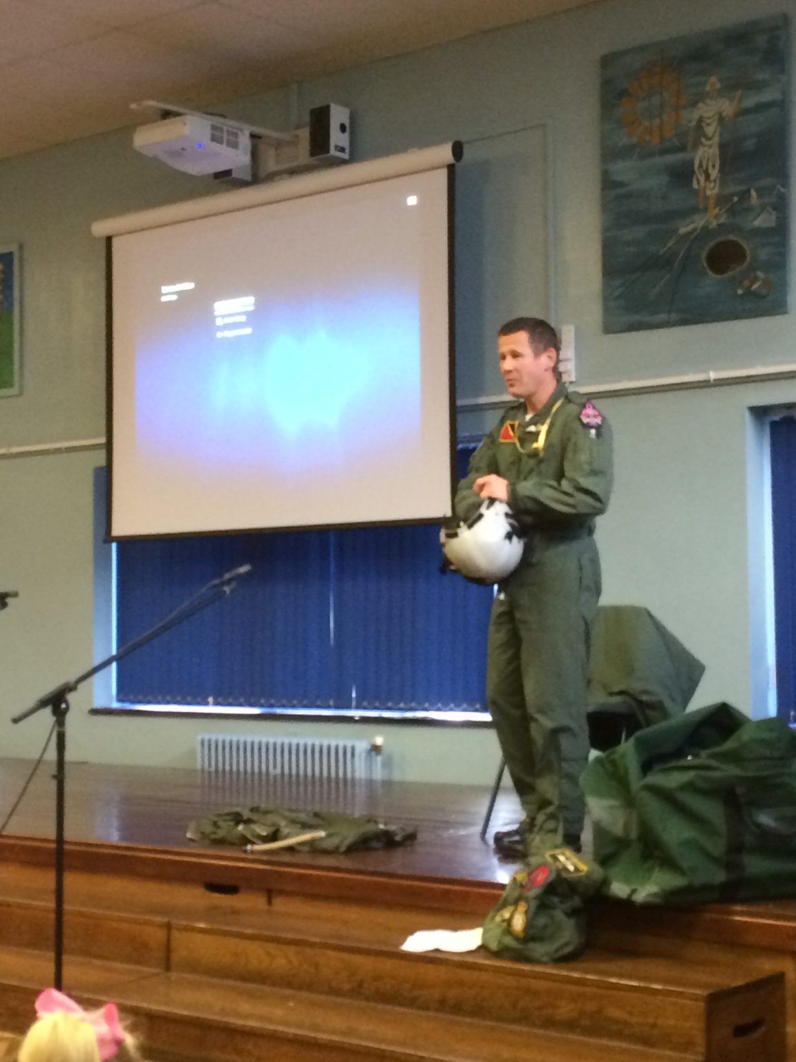Students JET off on flight from RAF Valley in Assembly with pilot