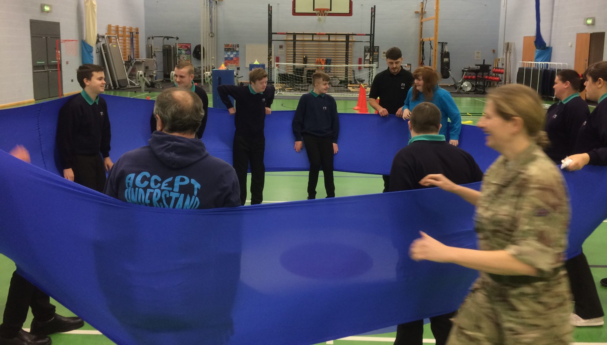 CAYB build teamwork and confidence at RAF Valley