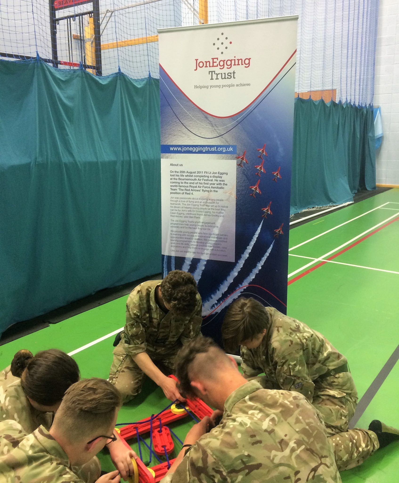 Air Cadets Thinking Outside of the Box!