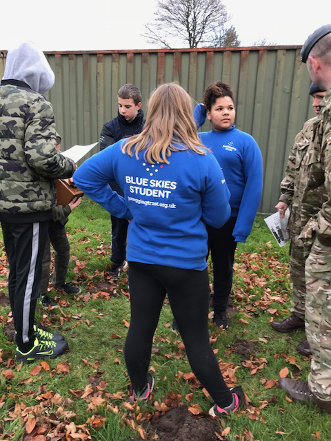 Regiment Day at RAF Cosford for Blue Skies Students