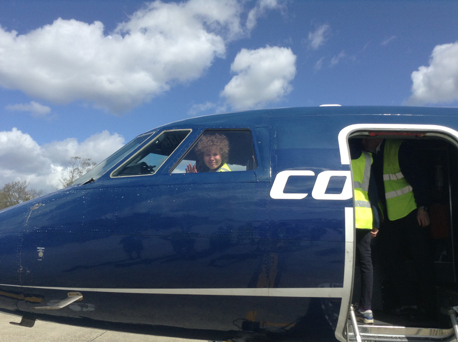 Cobham Aviation Services give their support to the Jon Egging Trust