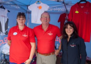 JET volunteers with SW Fundraising Officer Vicki