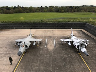 Photo shoot at RAF Cosford