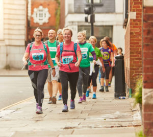 London marathon walk raising money for Jon Egging Trust