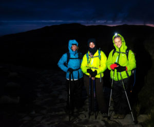 Snowdon by night to raise money for Jon Egging Trust