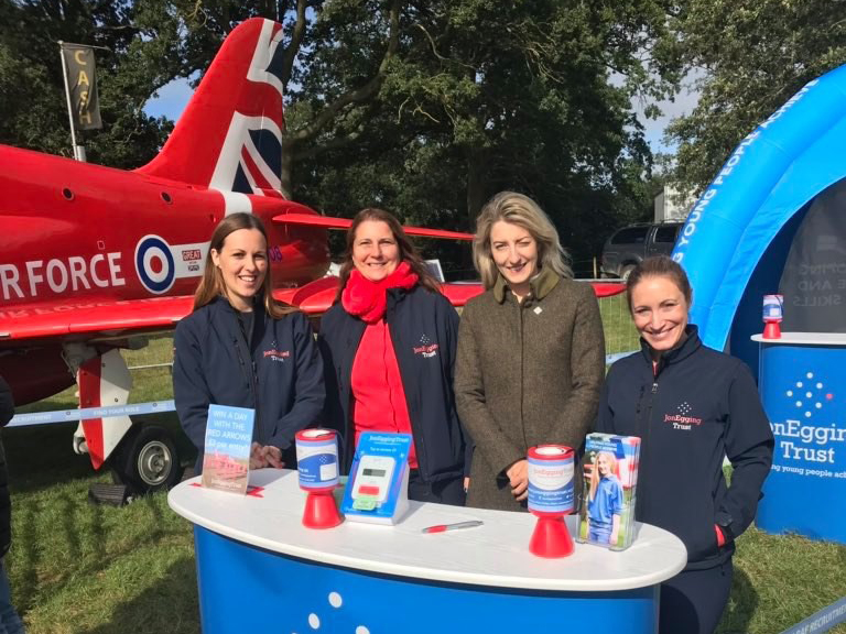Land Rover Burghley Horse Trials raises nearly £10k for JET Programmes