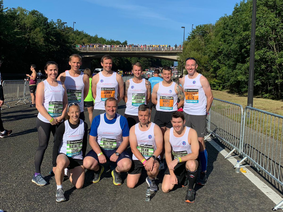JET Supporters raise more than £10k at Great North Run