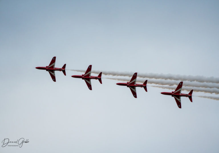 Red Arrows JET off to raise funds at photo shoot