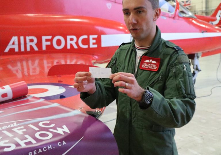 Red Arrows join forces with JET supporters to raise funds