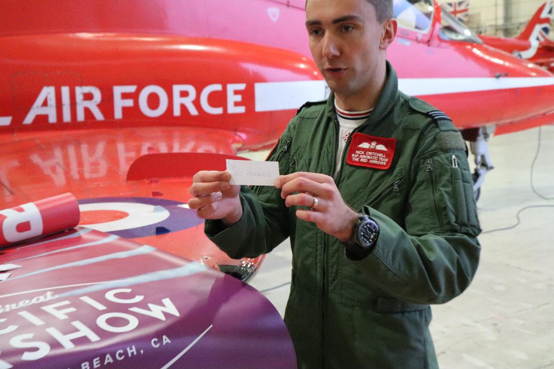 Red Arrows join forces with JET supporters to raise funds