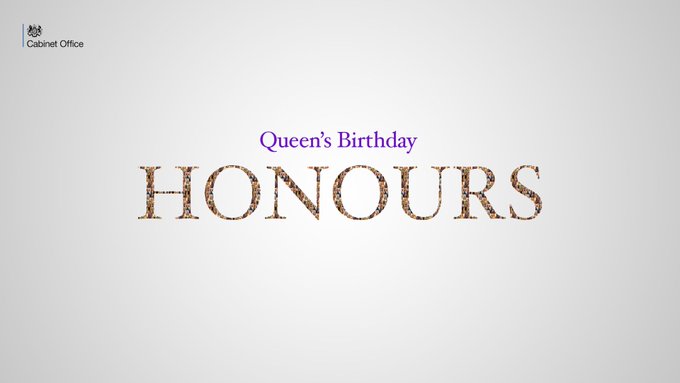 Queen’s Birthday Honours for Patrons