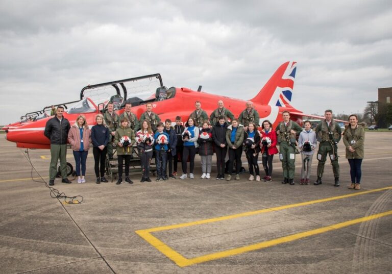 RAF SCAMPTON CHOOSES JET AS ITS CHARITY OF THE YEAR