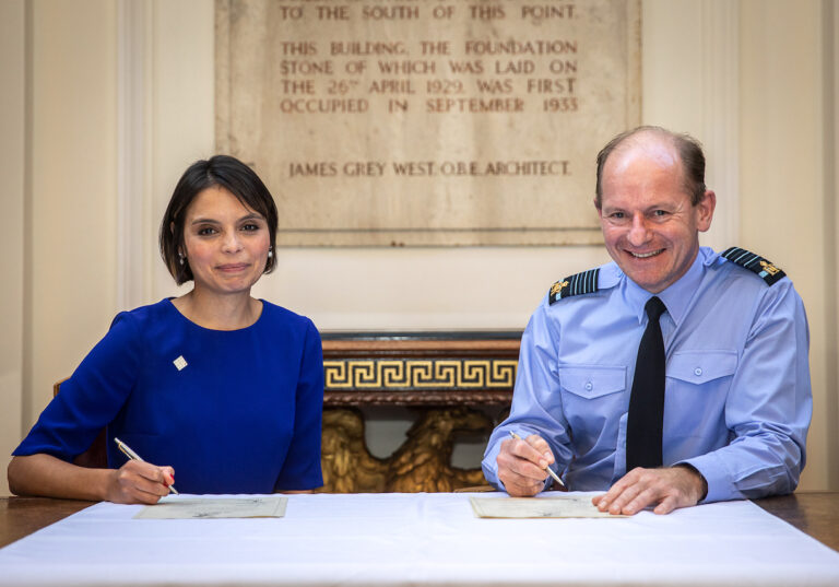 Head of RAF supports JET in signing of Armed Forces Covenant 