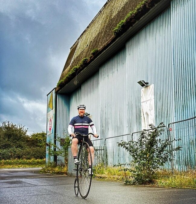 Penny-Farthing Rider Takes On 50-Mile Charity Challenge